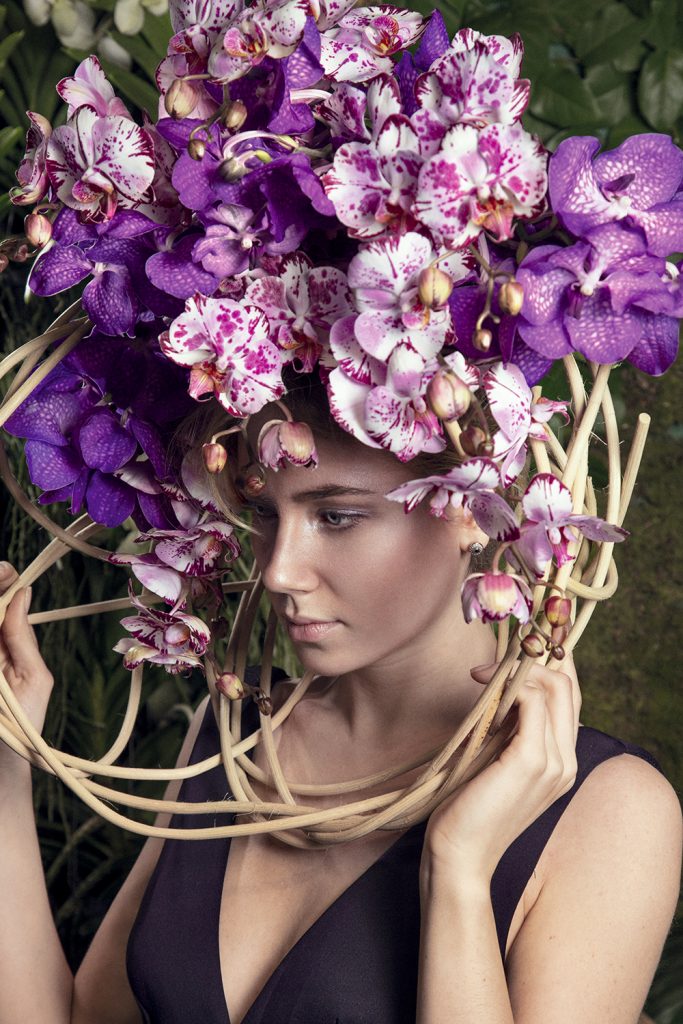composizioni floreali alta moda